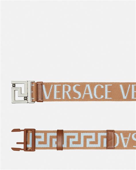 red versace mens belt|Versace reversible belt.